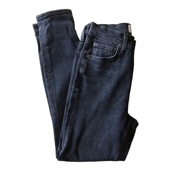 AGoldE Women’s Washed Black Traditional Hem Straight Leg Nico Jean 24 - Picture 4 of 12